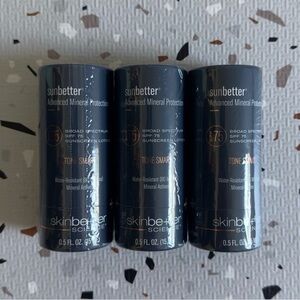 Lot Of 3 SkinBetter SunBetter Tone Smart SPF 75 Sunscreen Lotion 15ML EXP 11/26